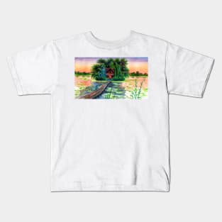 House on the lake Kids T-Shirt